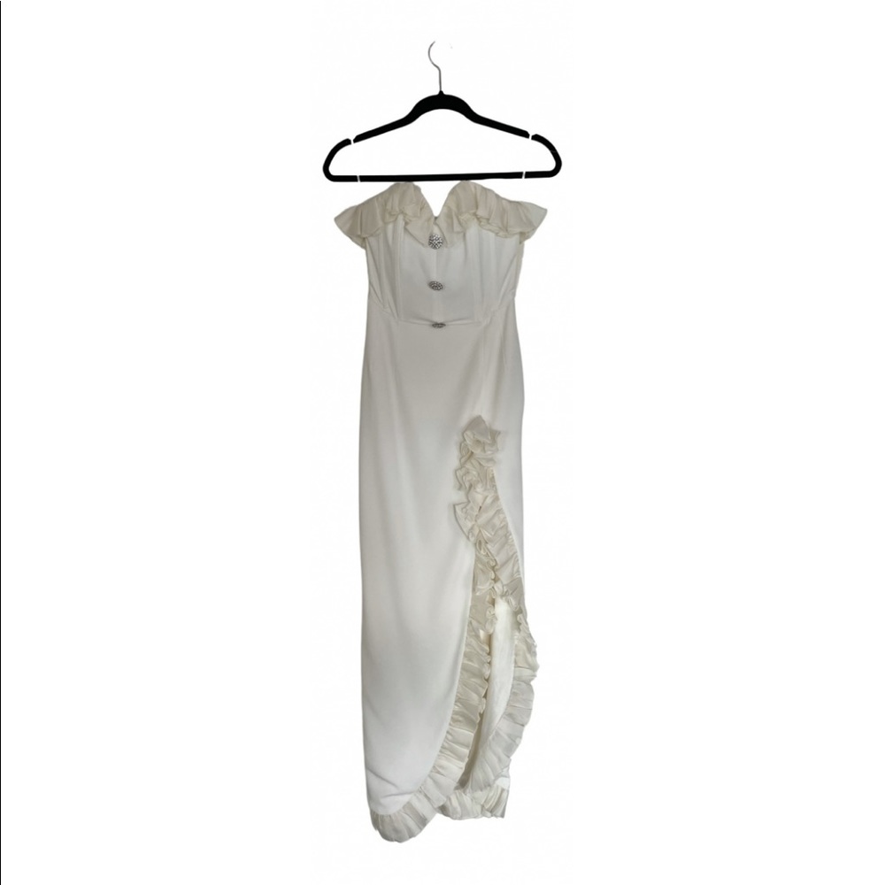 Alessandra Rich Strapless Dress